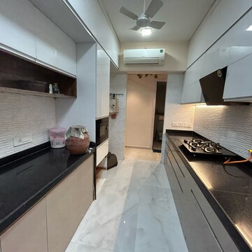 Kitchen in 2 BHK Apartment at Puraniks One Hometown, Haware City – for Rent