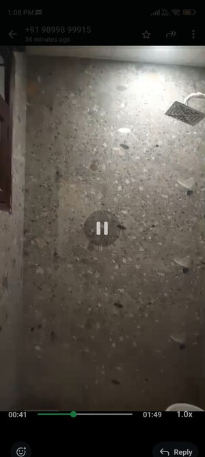 Bathroom in 2 BHK Builder Floor at Divyansh Onyx, Gyan Khand – for Sale