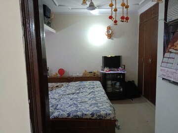 Bedroom in 4 BHK Builder Floor at Chittaranjan Park – for Sale
