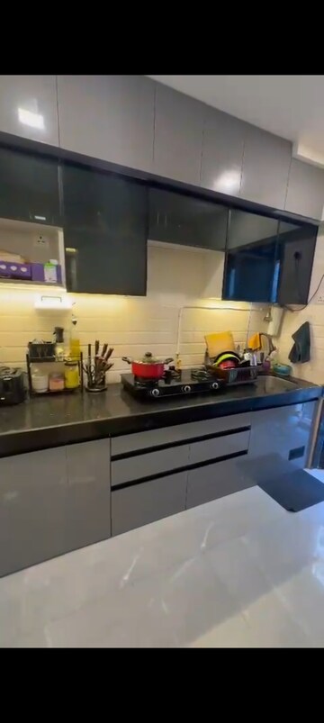 Kitchen in 1 BHK Apartment at Man Opus, Mira Road – for Rent