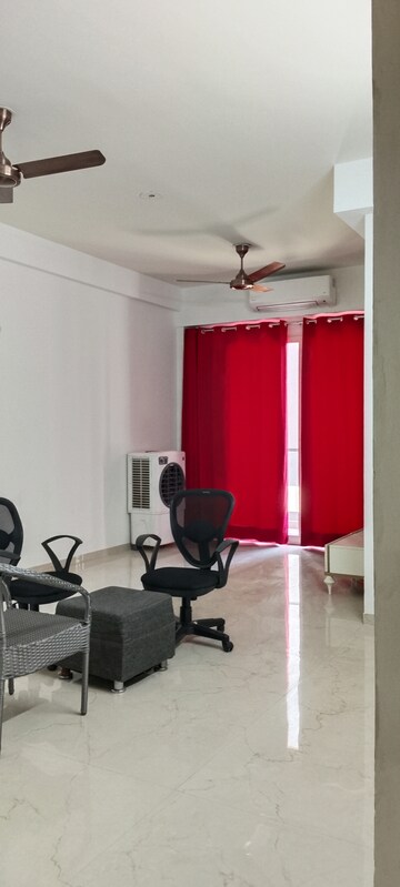 Living Room in 3 BHK Builder Floor at Smart World Orchard, Sector 61 – for Rent