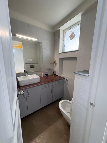 Kitchen in 4 BHK Builder Floor at Huda Staff Colony, Sector 46 – for Rent