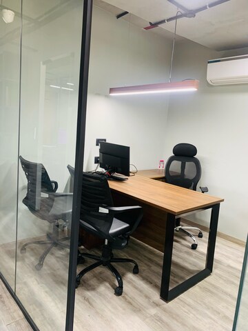 Team Area in  Office Space at Shivalik Shilp, Sanidhya – for Rent