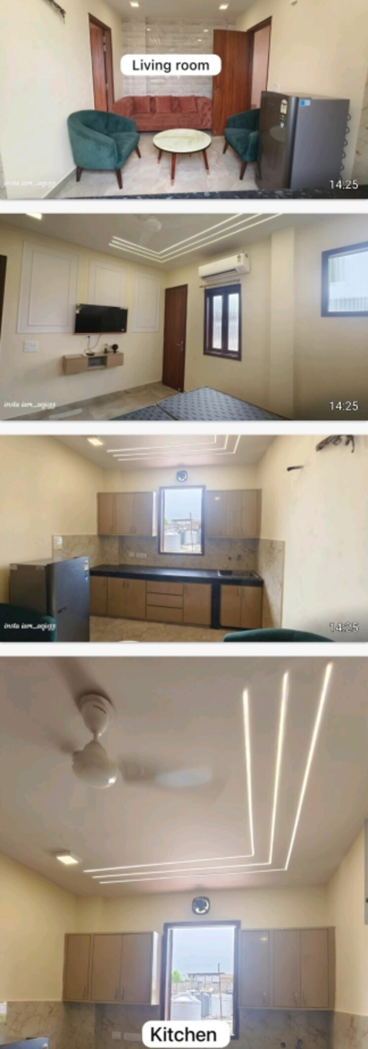 Kitchen, lajpat nagar 4 1 Bedroom 450 Sq.Ft. Independent House In Lajpat Nagar 4 Delhi 8731865