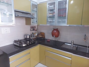 Kitchen in 2 BHK Apartment at Soham Tropical Lagoon, Ghodbunder Road – for Rent