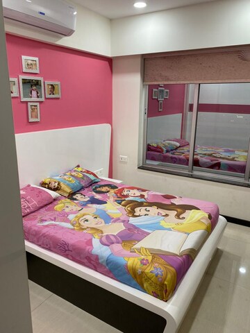Bedroom in 2 BHK Apartment at Soham Tropical Lagoon, Ghodbunder Road – for Rent