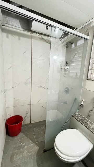 Bathroom in 2 BHK Apartment at Goel Ganga Acropolis, Baner – for Rent