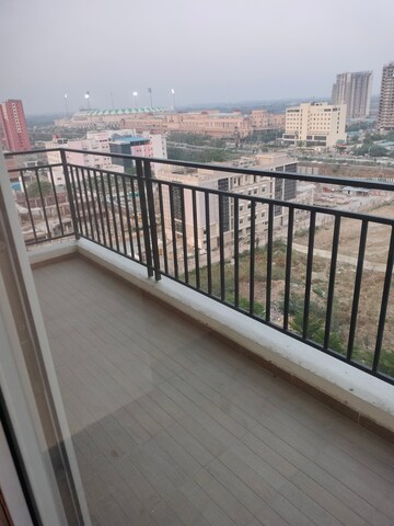 Balcony in 3 BHK Apartment at Omaxe The Palace, Gomti Nagar – for Rent