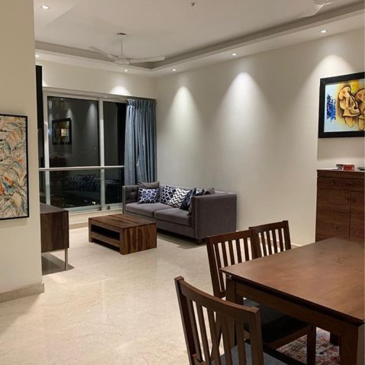 2 BHK Apartment For Rent in Rustomjee OZone