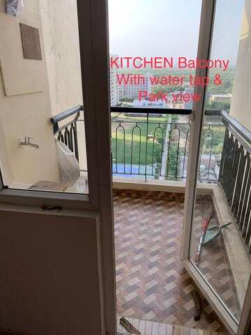 Balcony in 2 BHK Apartment at Ansal Royal Heritage, Sector 70 – for Rent