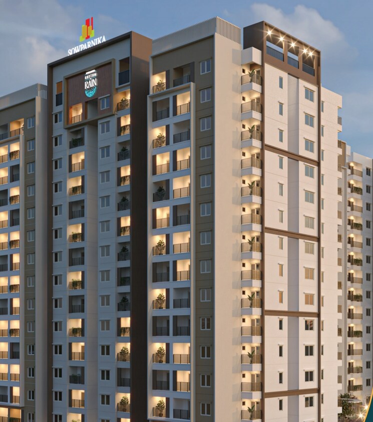 Exterior View, sowparnika-rhythm-of-rain 2 Bedroom 940 Sq.Ft. Apartment In Whitefield Bangalore 8731955