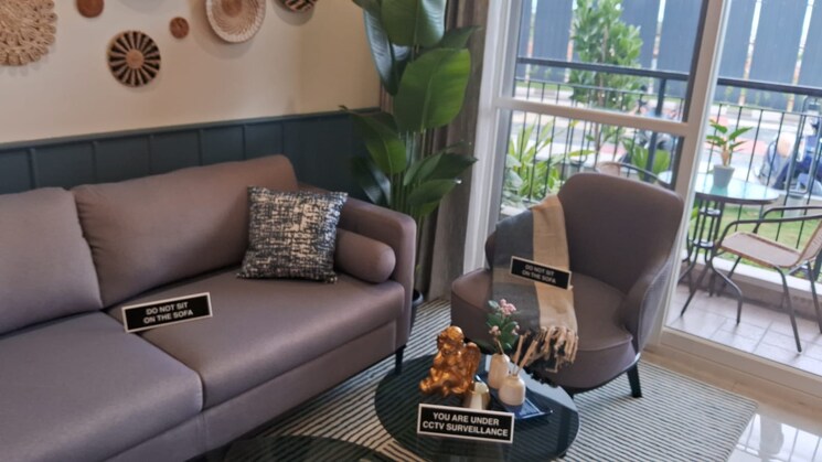 Living Room, sowparnika-rhythm-of-rain 2 Bedroom 1157 Sq.Ft. Apartment In Whitefield Bangalore 8732024