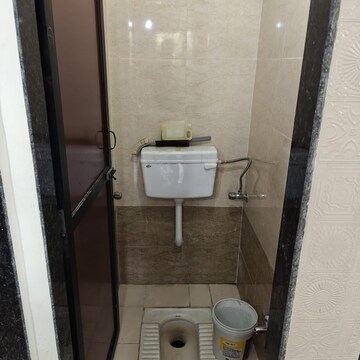 Bathroom in 1 BHK Apartment at Blue Sky CHS, Kharghar Sector 4 – for Rent