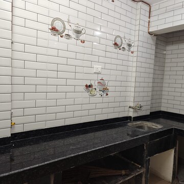 Kitchen in 1 BHK Apartment at Blue Sky CHS, Kharghar Sector 4 – for Rent