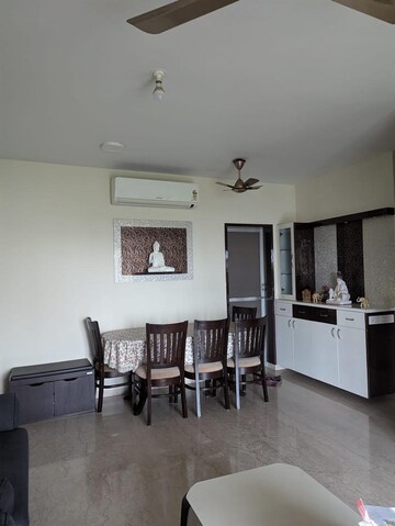 Living Room in 3 BHK Apartment at Kalpataru Hills Phase II, Manpada – for Rent