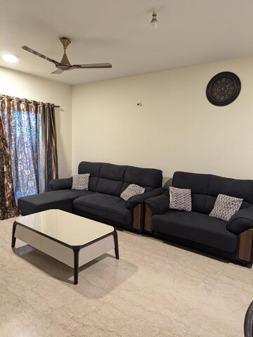 Bedroom in 3 BHK Apartment at Kalpataru Hills Phase II, Manpada – for Rent