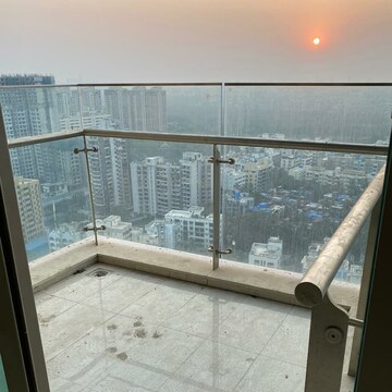 Balcony in 4 BHK Apartment at Sheth Auris Serenity Tower 1, Kanch Pada – for Rent