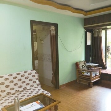 Living Room in 1 BHK Apartment at Spaghetti Complex, Kharghar – for Rent