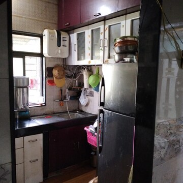 Kitchen in 1 BHK Apartment at Spaghetti Complex, Kharghar – for Rent