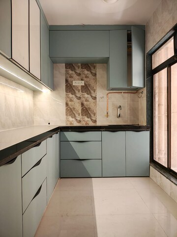 Kitchen in 2 BHK Apartment at Bankers Tower, Ulwe Sector 18 – for Rent