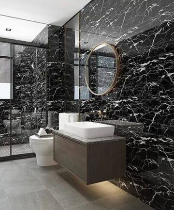 Bathroom in 2 BHK Builder Floor at Khanpur – for Rent
