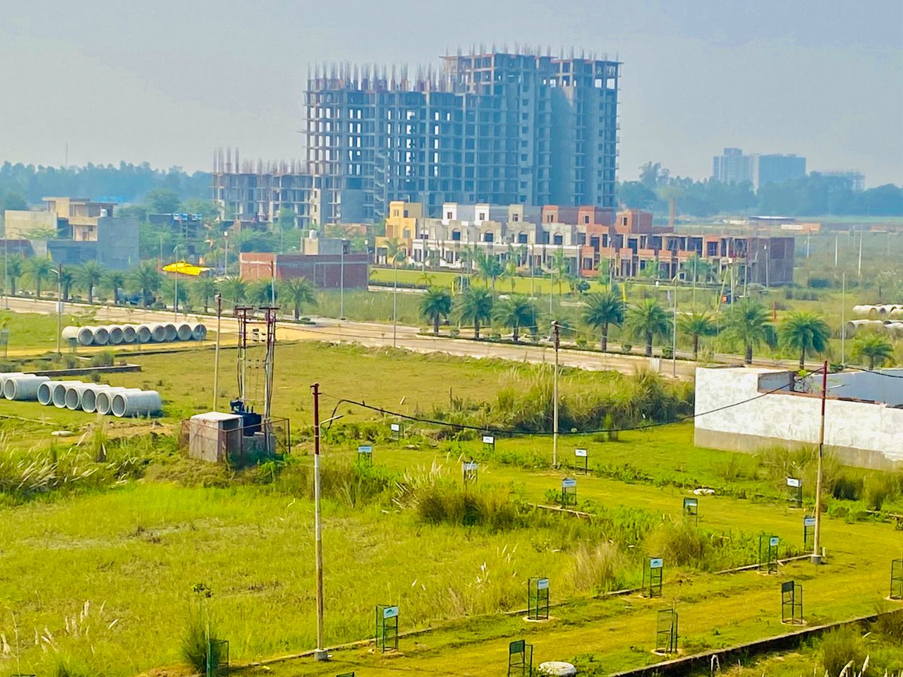 Plot For Sale in Wing Lucknow Greens Plots