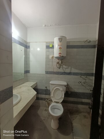 Bathroom in 3 BHK Builder Floor at Ansal Sushant Lok I, Sector 43 – for Rent