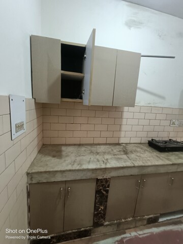 Kitchen in 3 BHK Builder Floor at Ansal Sushant Lok I, Sector 43 – for Rent