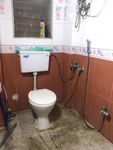 Bathroom in 2 BHK Apartment at Hiranandani Powai Park, Powai – for Rent