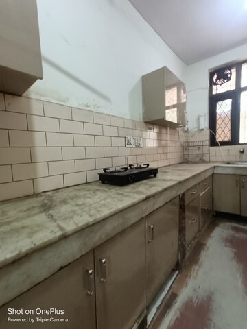 Kitchen in 3 BHK Builder Floor at Ansal Sushant Lok I, Sector 43 – for Rent