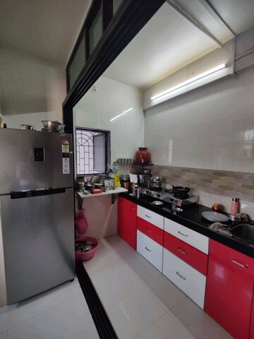 Kitchen in 2 BHK Apartment at Shree Laxmi Park 1, Vartak Nagar – for Rent
