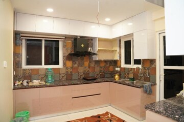 Kitchen in 3 BHK Apartment at Aparna Sarovar Zenith, Nallagandla – for Rent