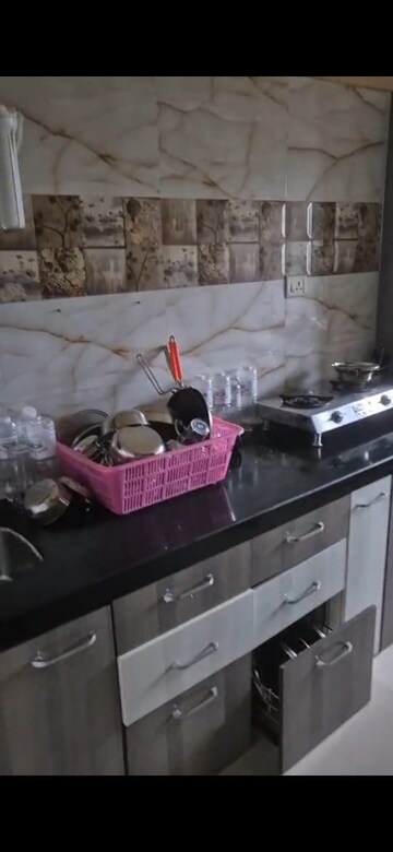 Kitchen in 1 RK Apartment at Goregaon West – for Sale