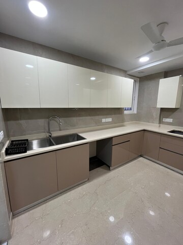 Kitchen in 3 BHK Builder Floor at Uday Park – for Sale