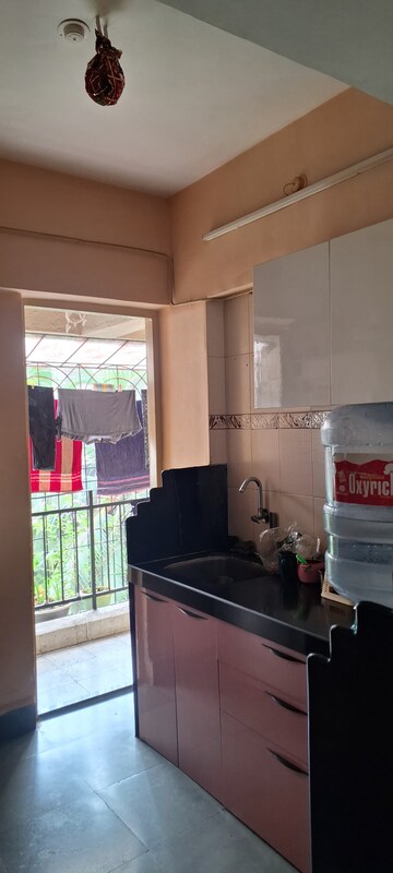 Kitchen in 1 BHK Apartment at D1 D2 Lokupwan Phase II CHS LTD, Kapur Bawdi – for Rent