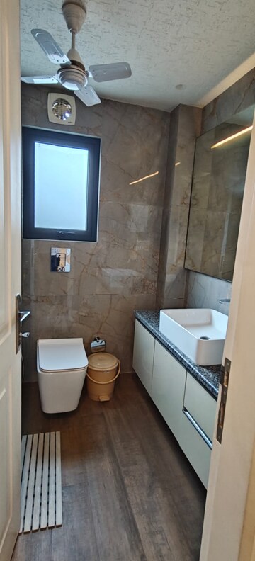 Bathroom in 3 BHK Builder Floor at Defence Colony – for Rent