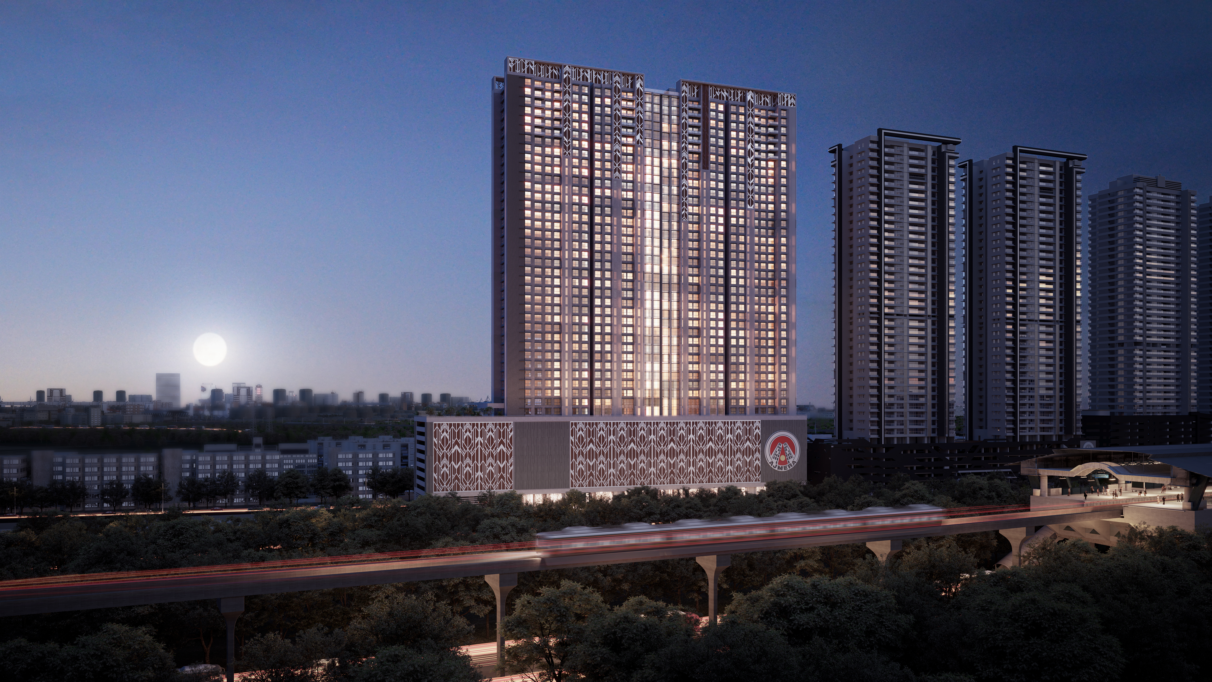 2 BHK + Servant Room,Extra Room Apartment For Sale in Ajmera Manhattan