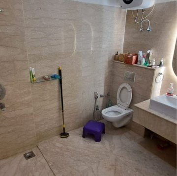 Bathroom in 3 BHK Apartment at Conscient Hines Elevate, Sector 59 – for Rent