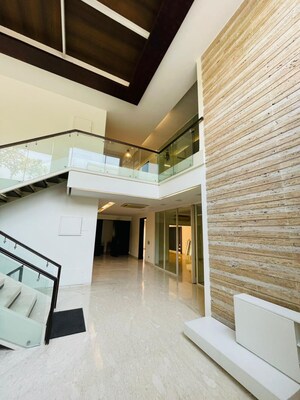 Staircase in 5 BHK Villa at Aerocity – for Sale