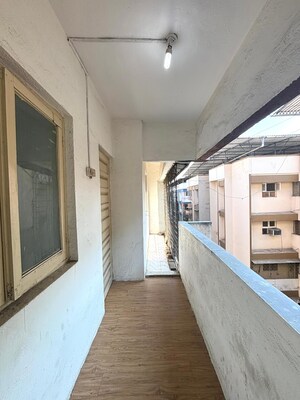 Building Lobby in 1 BHK Apartment at Vrindavan Society Thane West, Vrindavan Society – for Sale