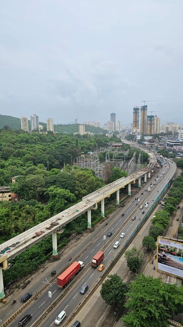 Balcony in 2 BHK Apartment at One Hiranandani Park, Ghodbunder Road – for Sale