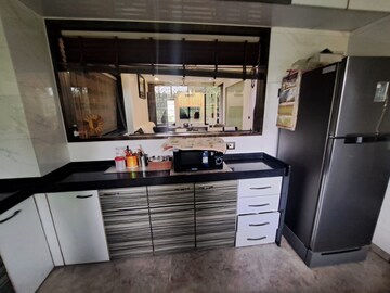 Kitchen in 3 BHK Apartment at Damani CHS, Naupada – for Rent
