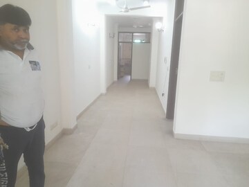 Building Lobby in 3 BHK Builder Floor at East Of Kailash – for Rent