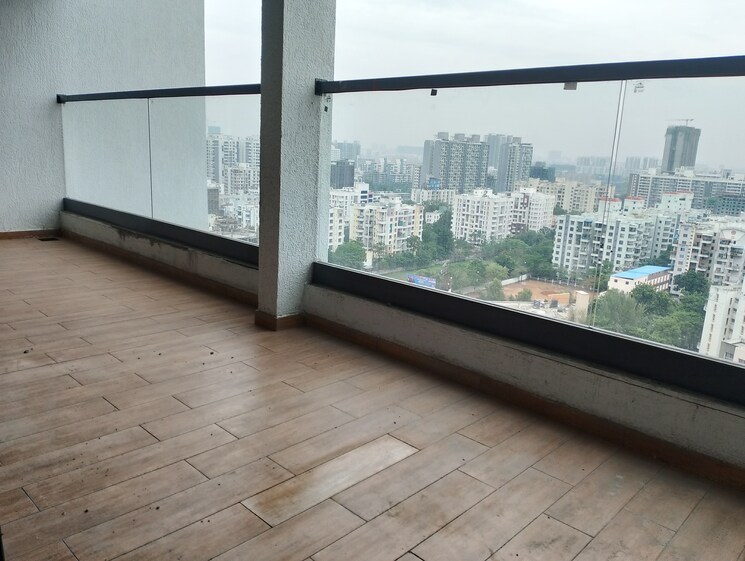 Balcony, majestique-signature-tower-phase-2 3 Bedroom 1400 Sq.Ft. Apartment In Balewadi Pune 8732761