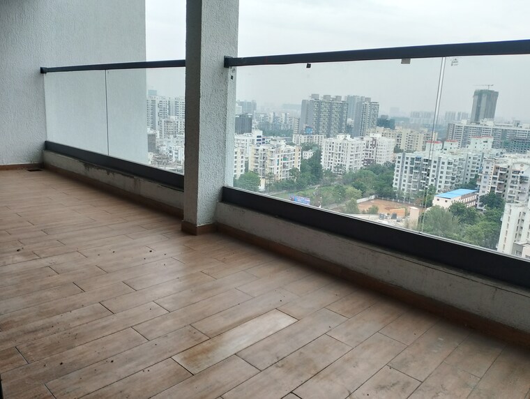 Balcony, majestique-signature-tower-phase-2 3 Bedroom 1400 Sq.Ft. Apartment In Balewadi Pune 8732761
