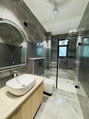 Bathroom in 3 BHK Builder Floor at Ansal API Esencia, Sector 67 – for Sale