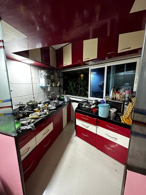 Kitchen in 1 BHK Apartment at Thane West – for Sale