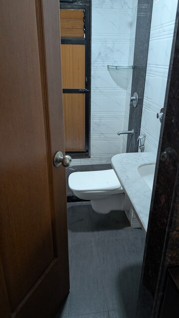 Bathroom in 3 BHK Apartment at Gemini Malhotra Residency, Chembur – for Rent