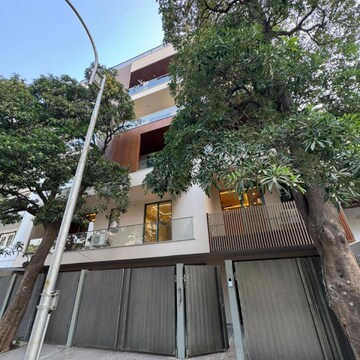 Balcony in 4 BHK Builder Floor at Malibu Shopping Arcade, South City 2 – for Sale
