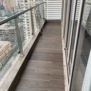 Balcony in 4 BHK Apartment at Bhoomi Celestia, Kanch Pada – for Rent